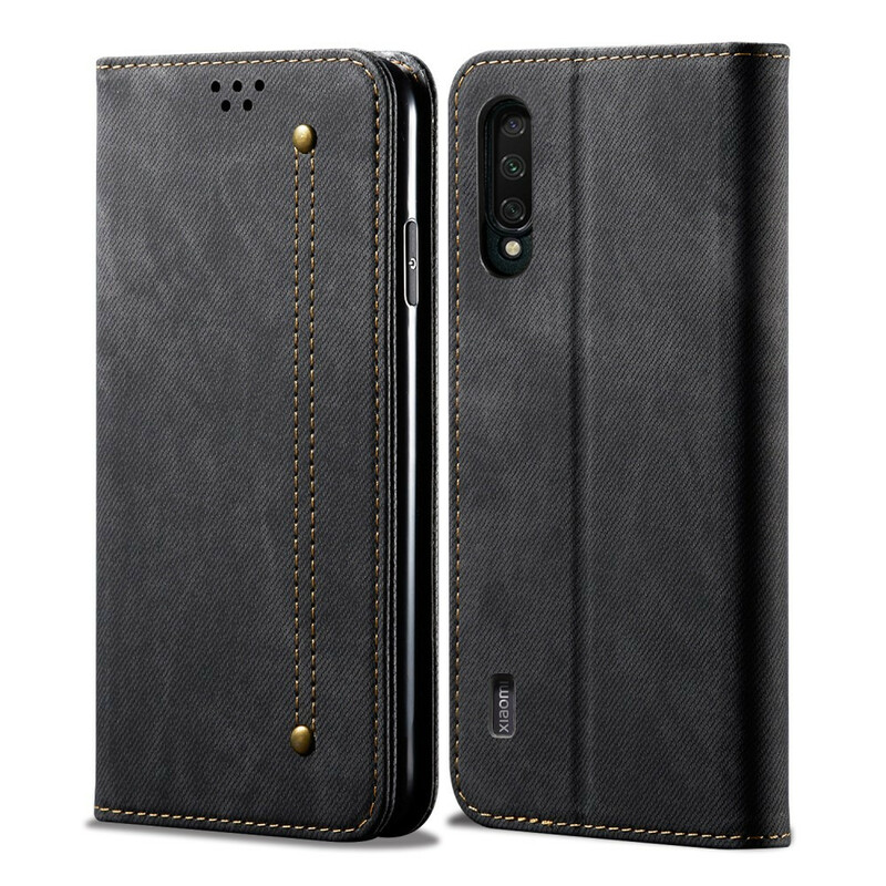 Flip Cover Xiaomi Mi A3 Jeans Fabric