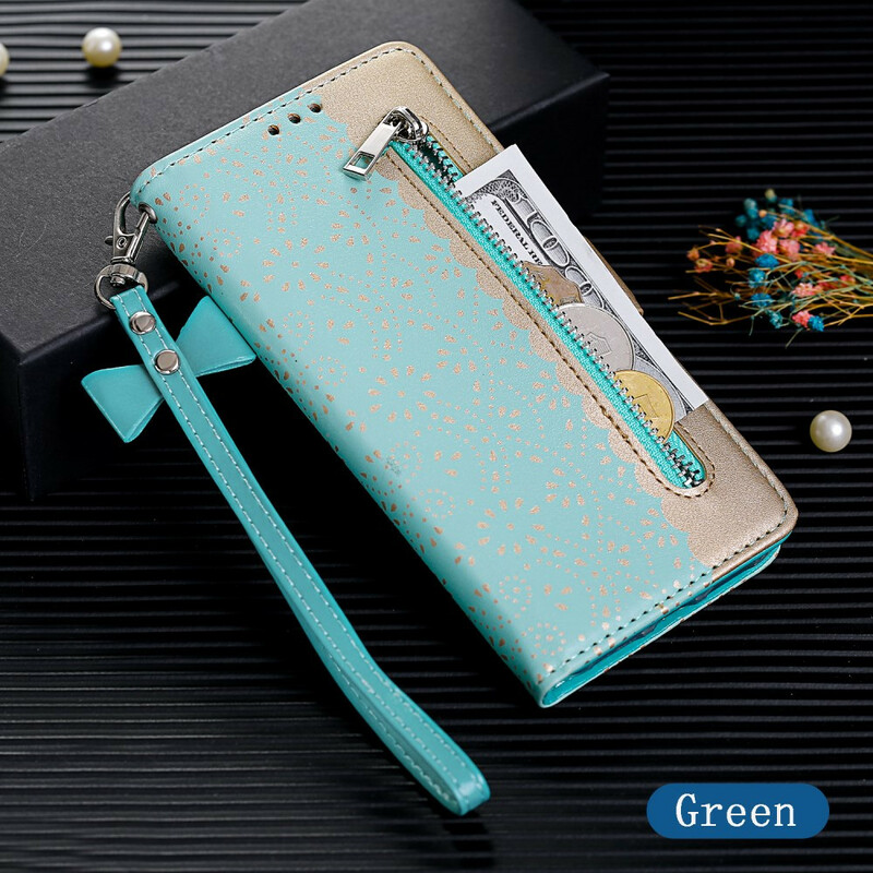 Samsung Galaxy A20e Cover Lace Purse med band
