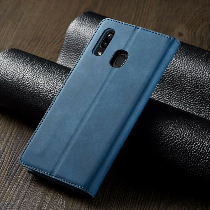 Flip Cover Samsung Galaxy A20e Lädereffekt FORWENW