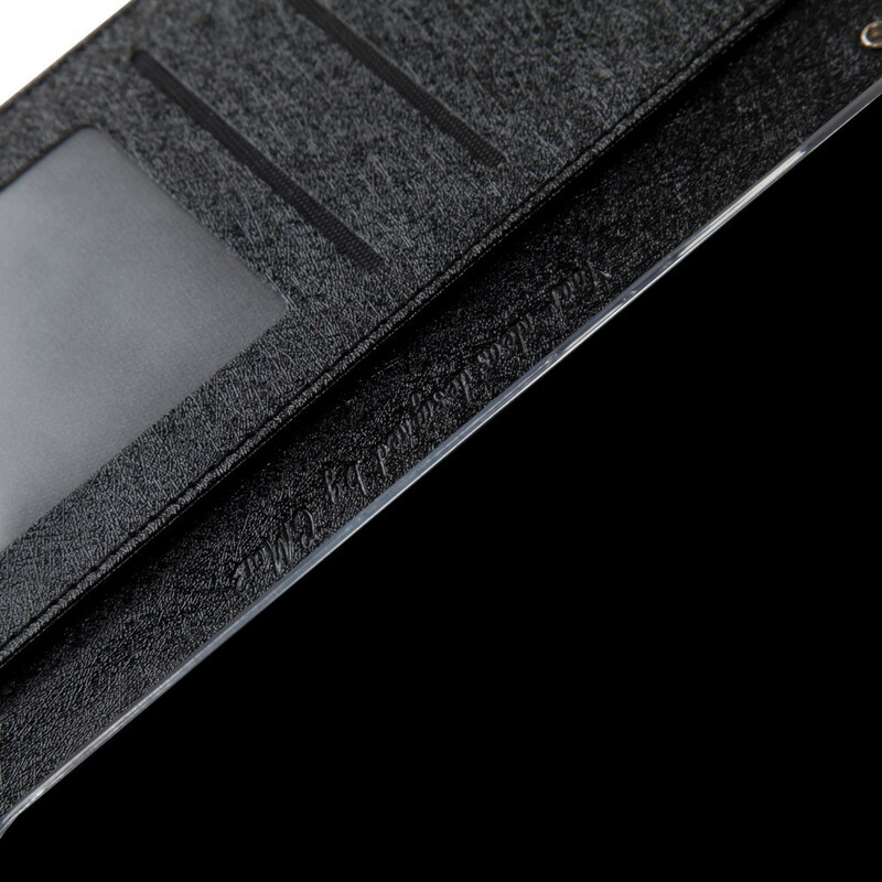 Flip Cover Samsung Galaxy S8 Lädereffekt Silk Texture CMAI2