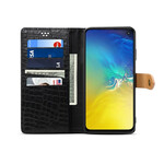 Samsung Galaxy S10e Croco fodral och bälte