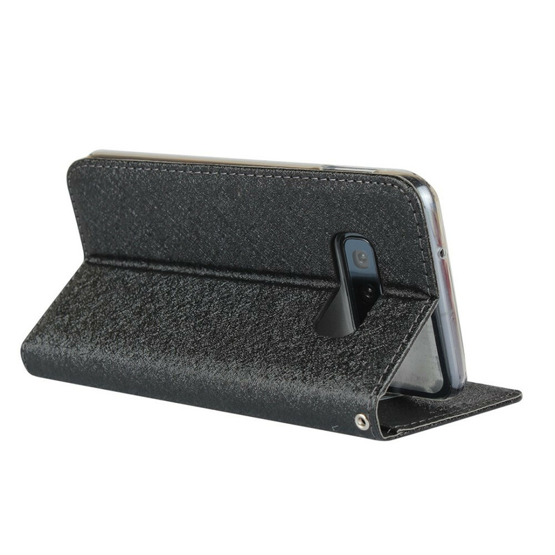 Flip Cover Samsung Galaxy S10e Soft Läder Style med rem