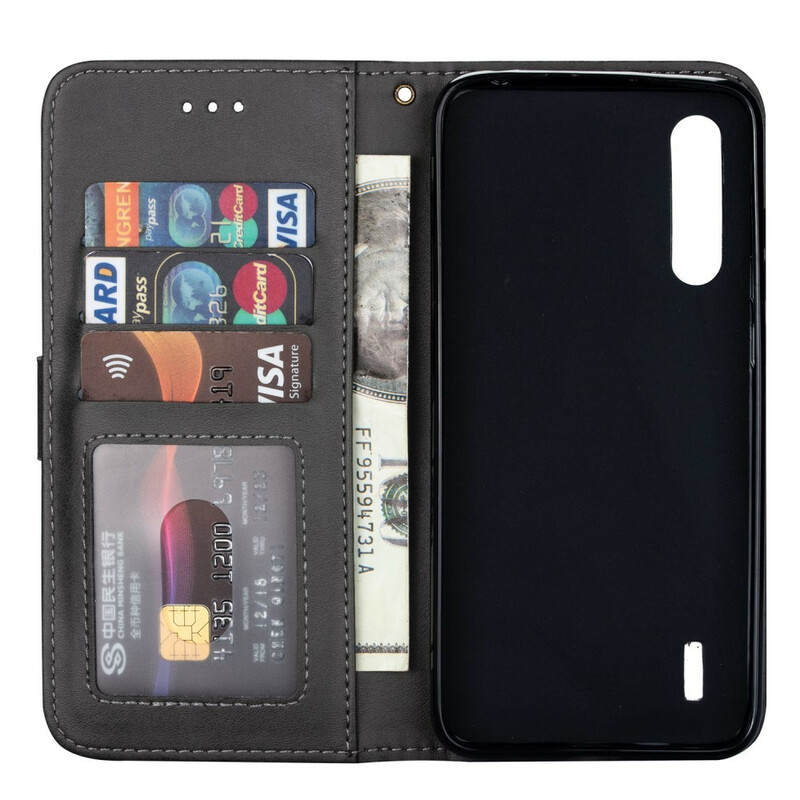Xiaomi Mi 9 Lite SkalPlånbok med rem