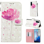 Samsung Galaxy S20 Poppy Watercolour Case