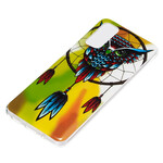 Samsung Galaxy S20 Catchy Owl SkalFluorescent