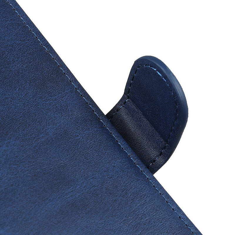 Samsung Galaxy A71 Retro fodral i matt läder med lädereffekt