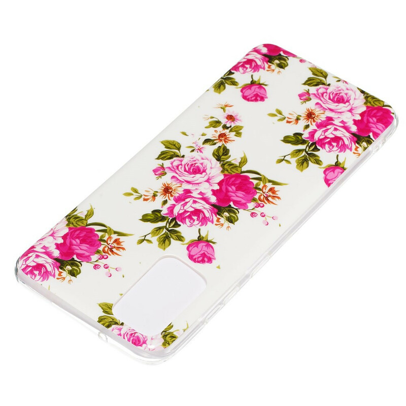 Samsung Galaxy S20 Plus fodral Liberty Flowers Fluorescent