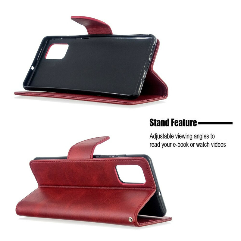 Samsung Galaxy A71 SkalSmooth Oblique Flap