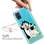 Samsung Galaxy A71 Funny Dogs fodral