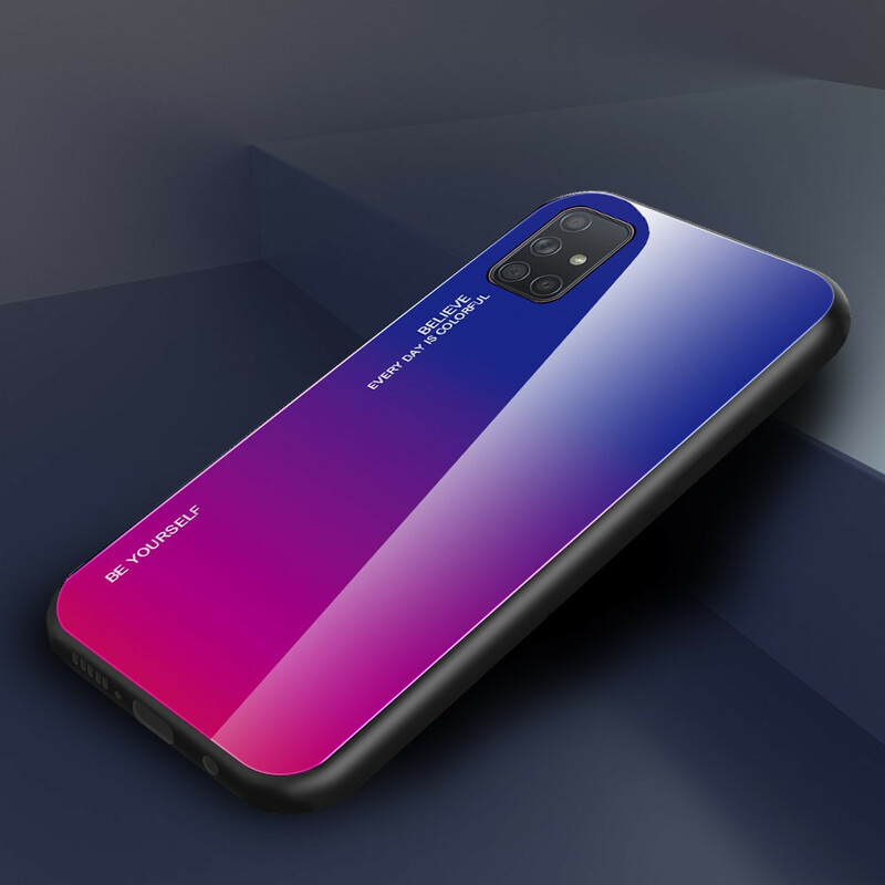 Samsung Galaxy A71 Hårdglasfodral Be Yourself