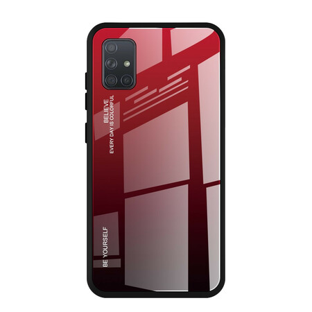 Samsung Galaxy A71 Hårdglasfodral Be Yourself