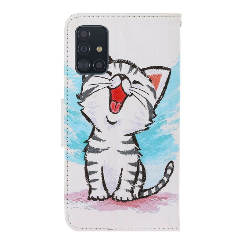 Samsung Galaxy A71 Kitten Rem Color Case