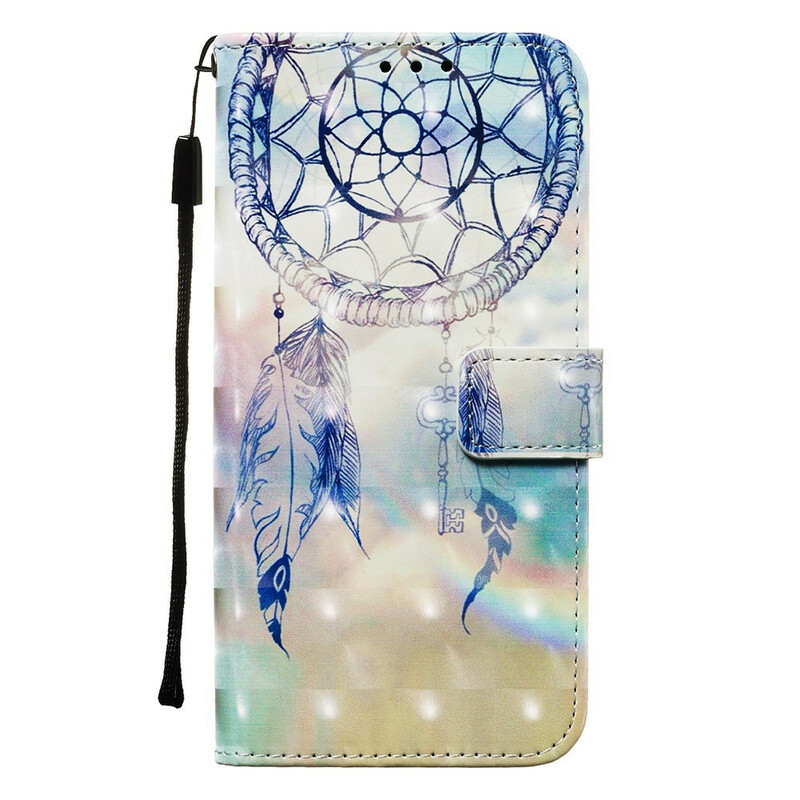 Samsung Galaxy A71 fodral för vattenfärg Dreamcatcher