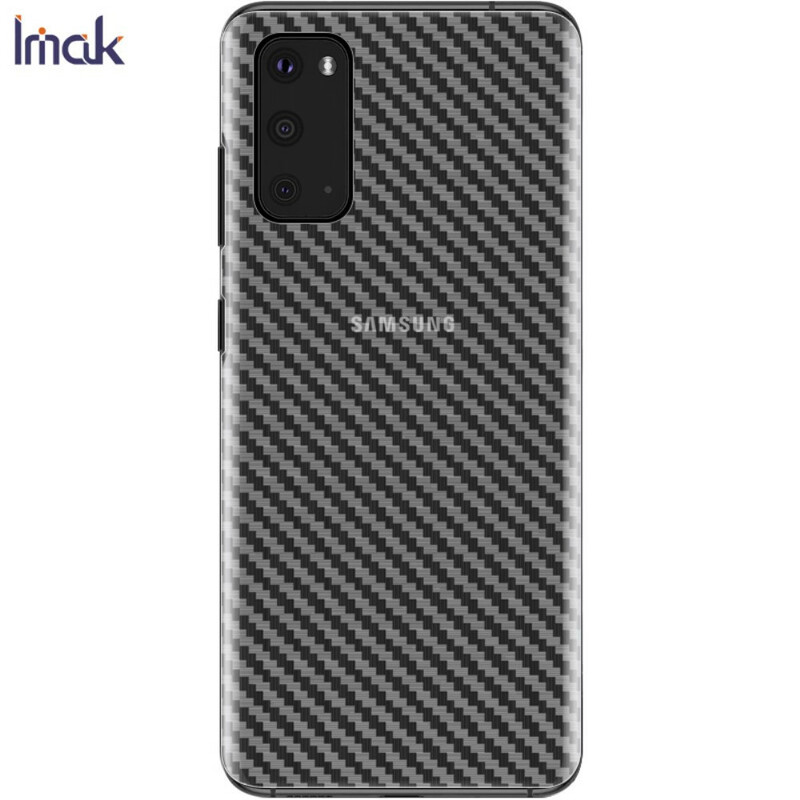 Baksida för Samsung Galaxy S20 Carbon Style IMAK