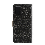 Samsung Galaxy S20 Plus Lace plånboksfodral med band