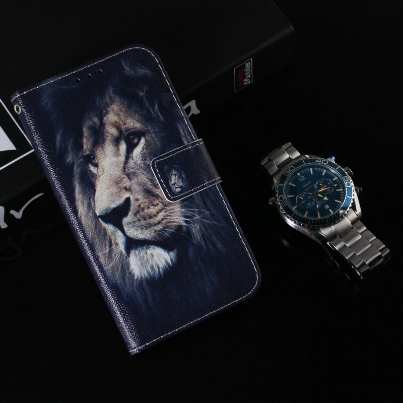 Samsung Galaxy S20 Dreaming Lion Case