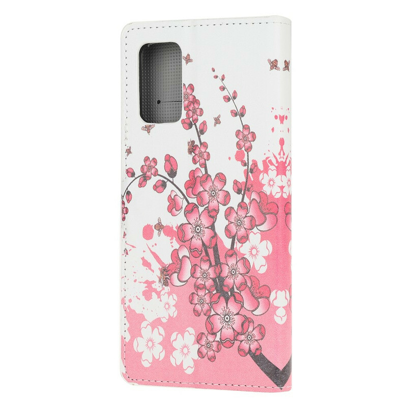 Samsung Galaxy S20 fodral med tropiska blommor