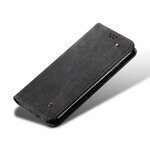 Flip Cover Samsung Galaxy S20 Plus Jeans Fabric