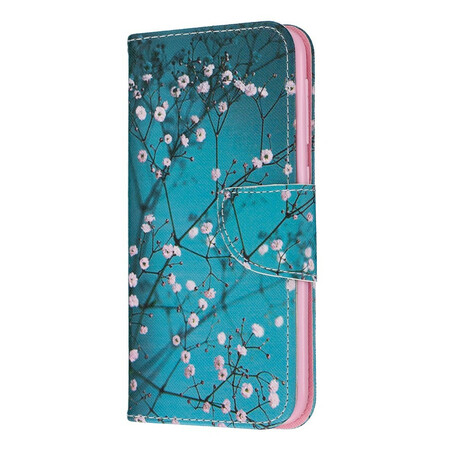 Samsung Galaxy A10e blomma trädfodral