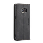Flip Cover Samsung Galaxy S7 CASEME Lädermaterial
