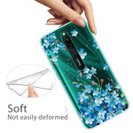 Xiaomi Redmi 8 Blue Flower Bouquet Case