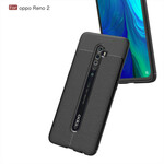 Oppo Reno 2 läderfodral Lychee Effekt Double Line