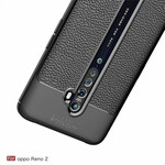 Oppo Reno 2 läderfodral Lychee Effekt Double Line