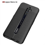 Oppo Reno 2Z läderfodral Lychee Effekt Double Line