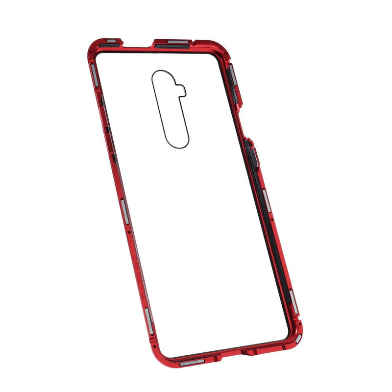 OnePlus 7T Pro Metal och hoptäckt glas Case