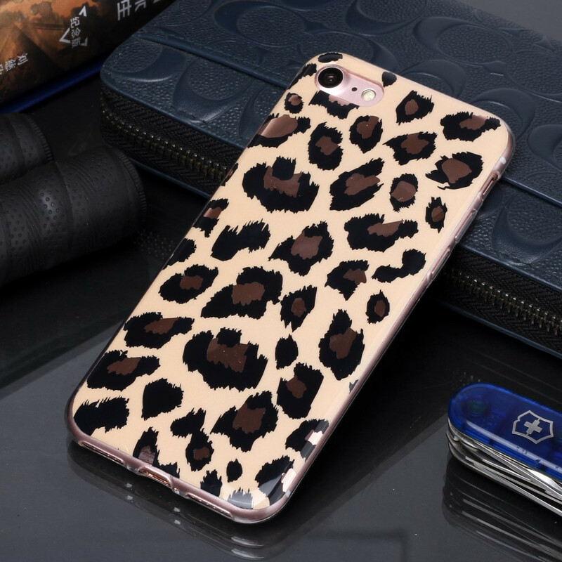 iPhone 8 / 7 Marble Leopard Style Case