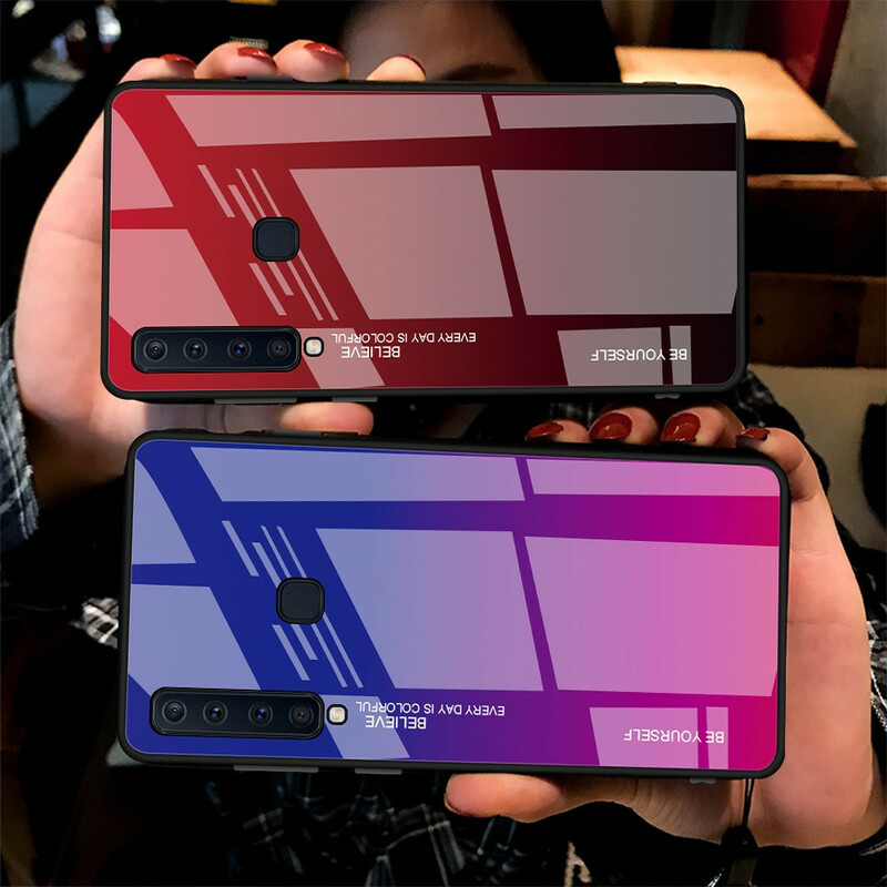 Samsung Galaxy A9 Hårdglasfodral Be Yourself