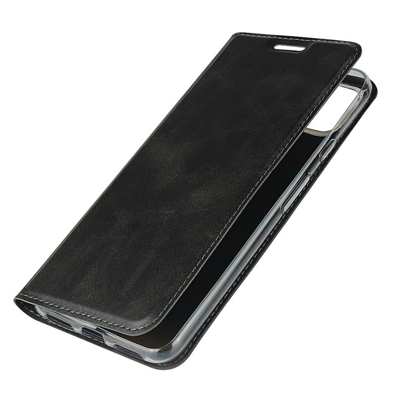 Flip Cover Google Pixel 4 Style mjukt läder med rem