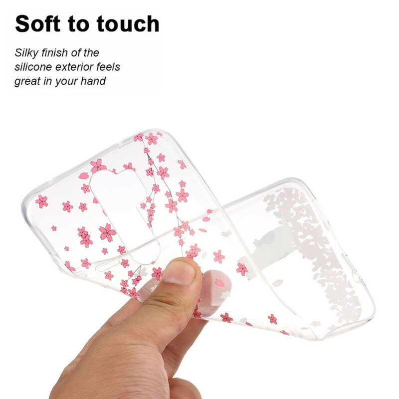 Xiaomi Redmi Note 8 Pro fodral Petals and Cat