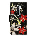 Xiaomi Redmi Note 8 Pro SkalFärgade blommor med rem