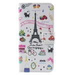 Samsung Galaxy S7 fodral I love Paris