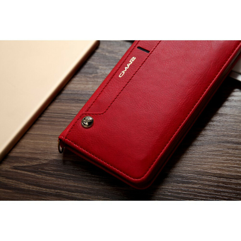 Flip Cover iPhone SE 2 / 8 / 7 Läder Effekt Multi-Card CMAI2