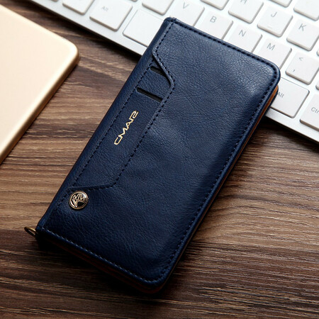 Flip Cover iPhone SE 2 / 8 / 7 Läder Effekt Multi-Card CMAI2