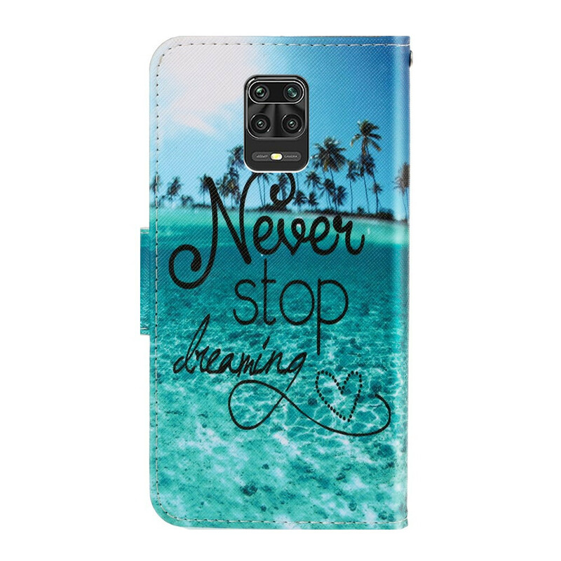 Xiaomi Redmi Note 9 Pro Never Stop Dreaming Navy Rem Case