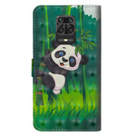 Xiaomi Redmi Note 9S / Redmi Note 9 Pro Panda- och bambufodral