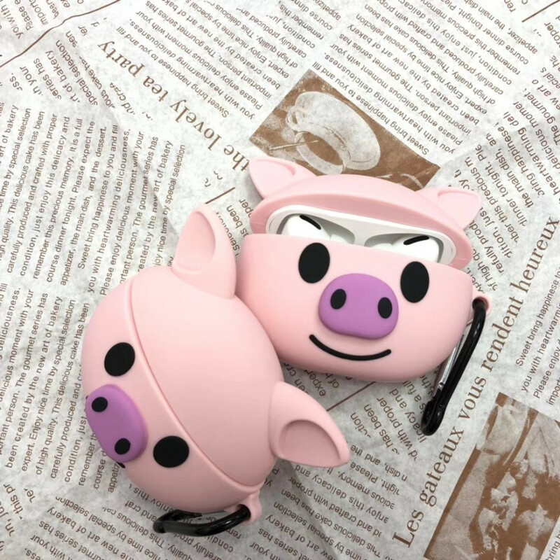 AirPods Pro Cartoon Series fodral med ring