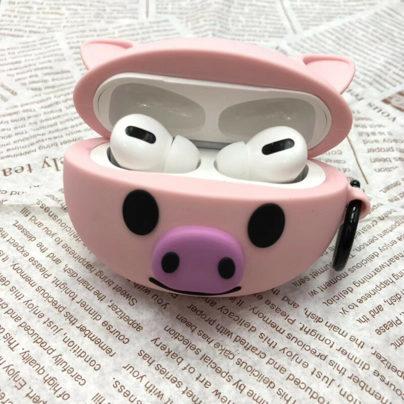 AirPods Pro Cartoon Series fodral med ring