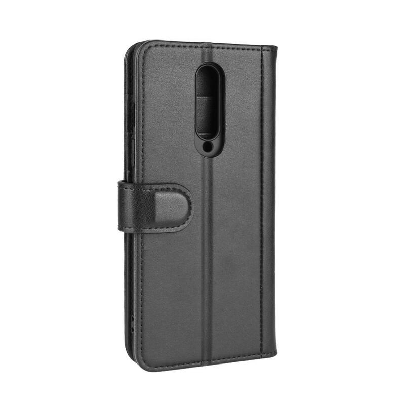 Housse OnePlus 8 Cuir Fendu