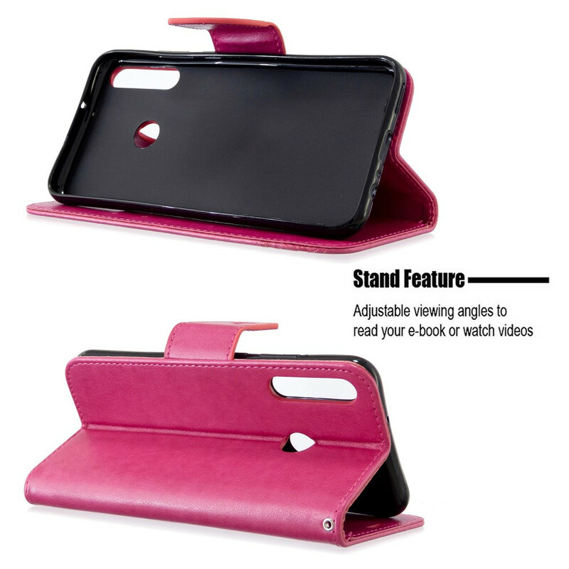 Huawei P40 Lite E SkalFjärilar och snedställda flikar