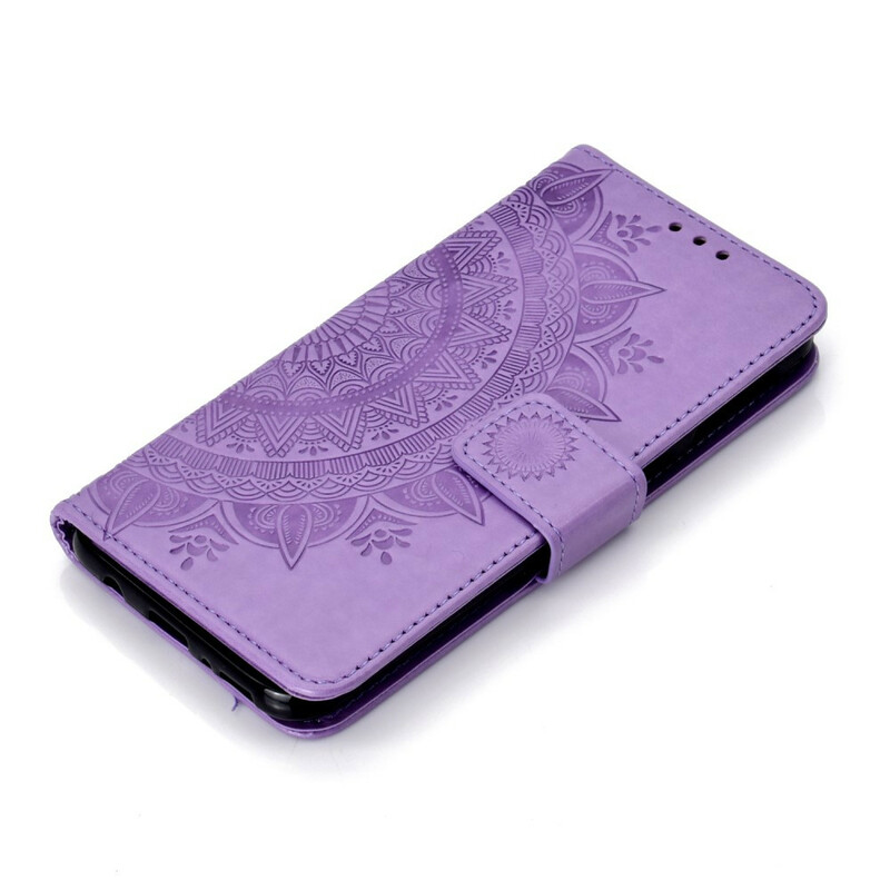 Huawei P40 Lite E Mandala Sun Cover