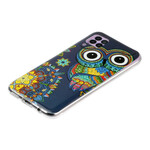 Huawei P40 Lite Owl Fluorescent Case