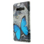 Samsung Galaxy A3 Butterfly SkalBlå