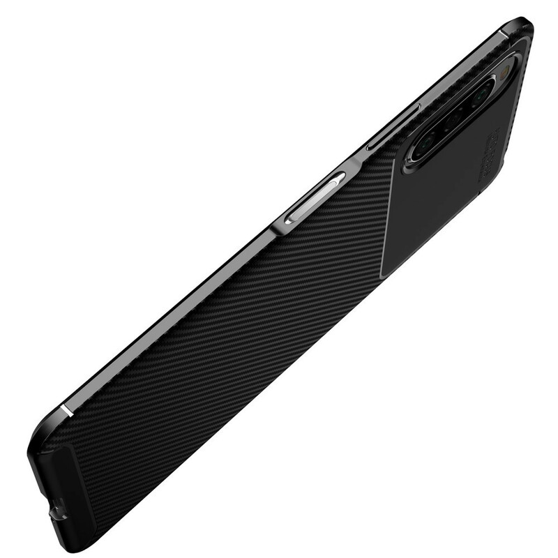 Sony Xperia 10 II Flexibelt fodral i kolfiber