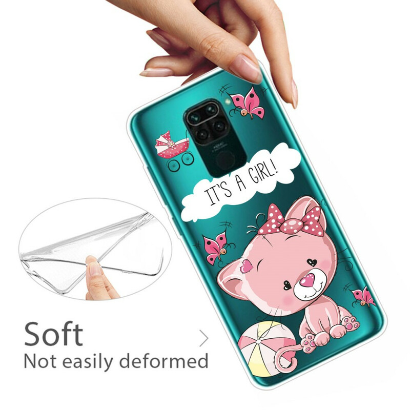 Xiaomi Redmi Note 9 omslag Det är en flicka
