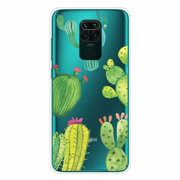 Xiaomi Redmi Note 9 Cactus Watercolour Case