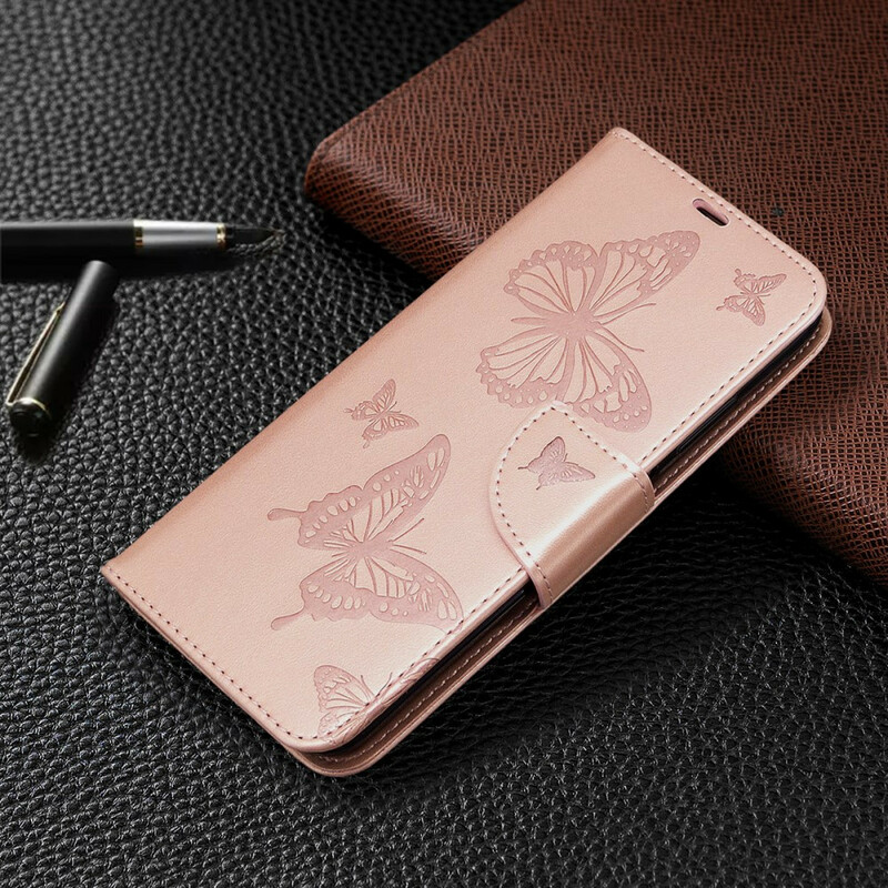 Hölje Huawei P40 Lite Butterfly Printed Rem